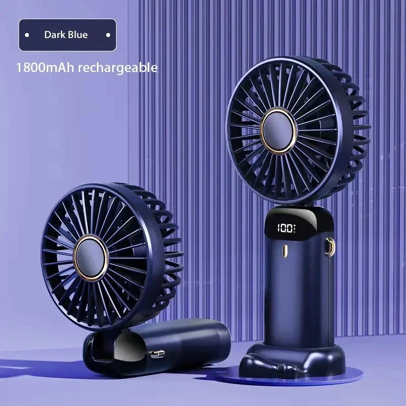 Rechargeable Handheld Neck Fan