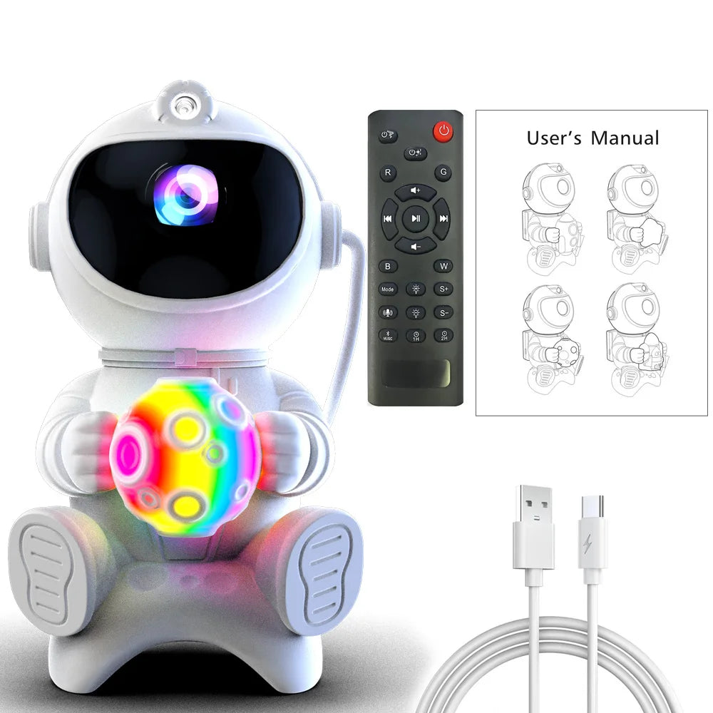 Astronaut Galaxy Star Projector