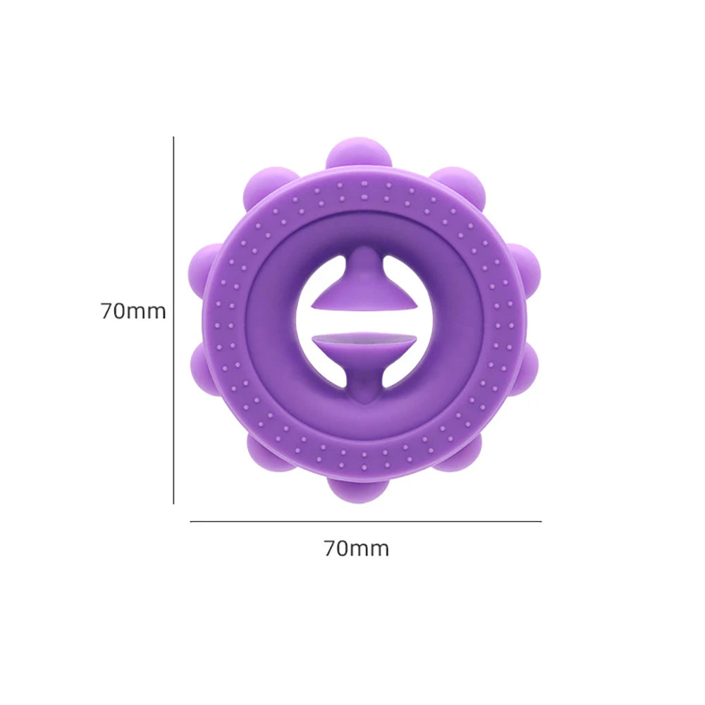 New Gripper Anti Stress Finger Hand Grip Relief Stress Fidget Toy Adult Child Simple Dimple Stress Silicone Toys Decompression