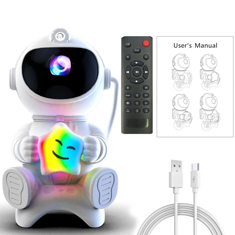 Astronaut Galaxy Star Projector