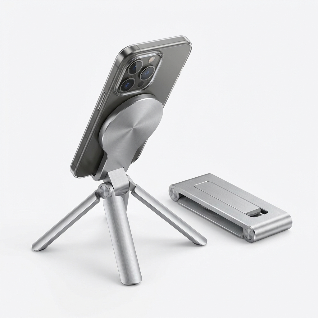 Magnetic Mini Tripod & Phone Stand